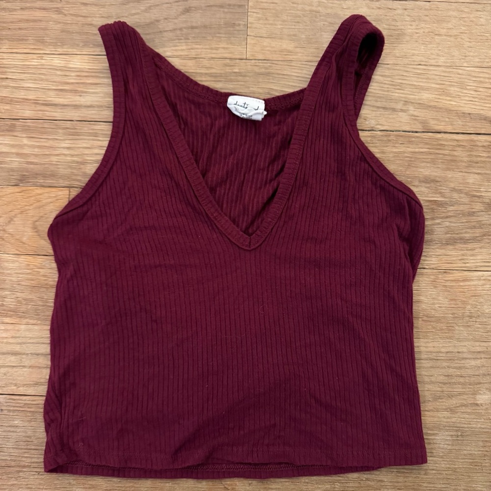 Destined purple tank top shirt size medium M
 b66